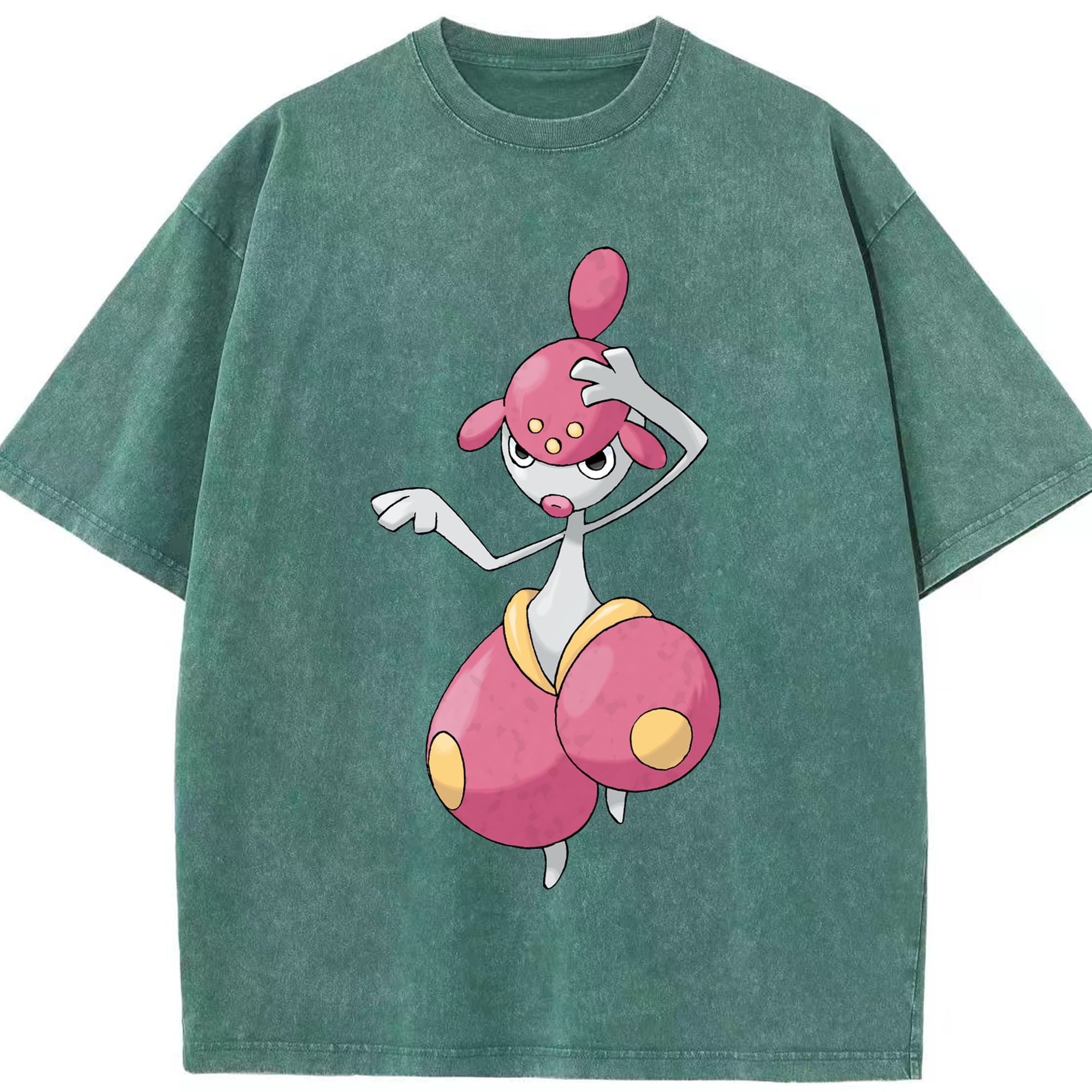 （画像用） ポケットモンスター Pokémon 綿100% ヴィンテージ風 半袖Tシャツ（フロントプリント）